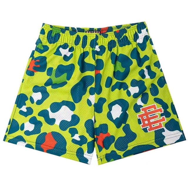 Pantalones cortos de deporte para hombre, Shorts masculinos de estilo informal, con malla transpirable, a la moda, para baloncesto