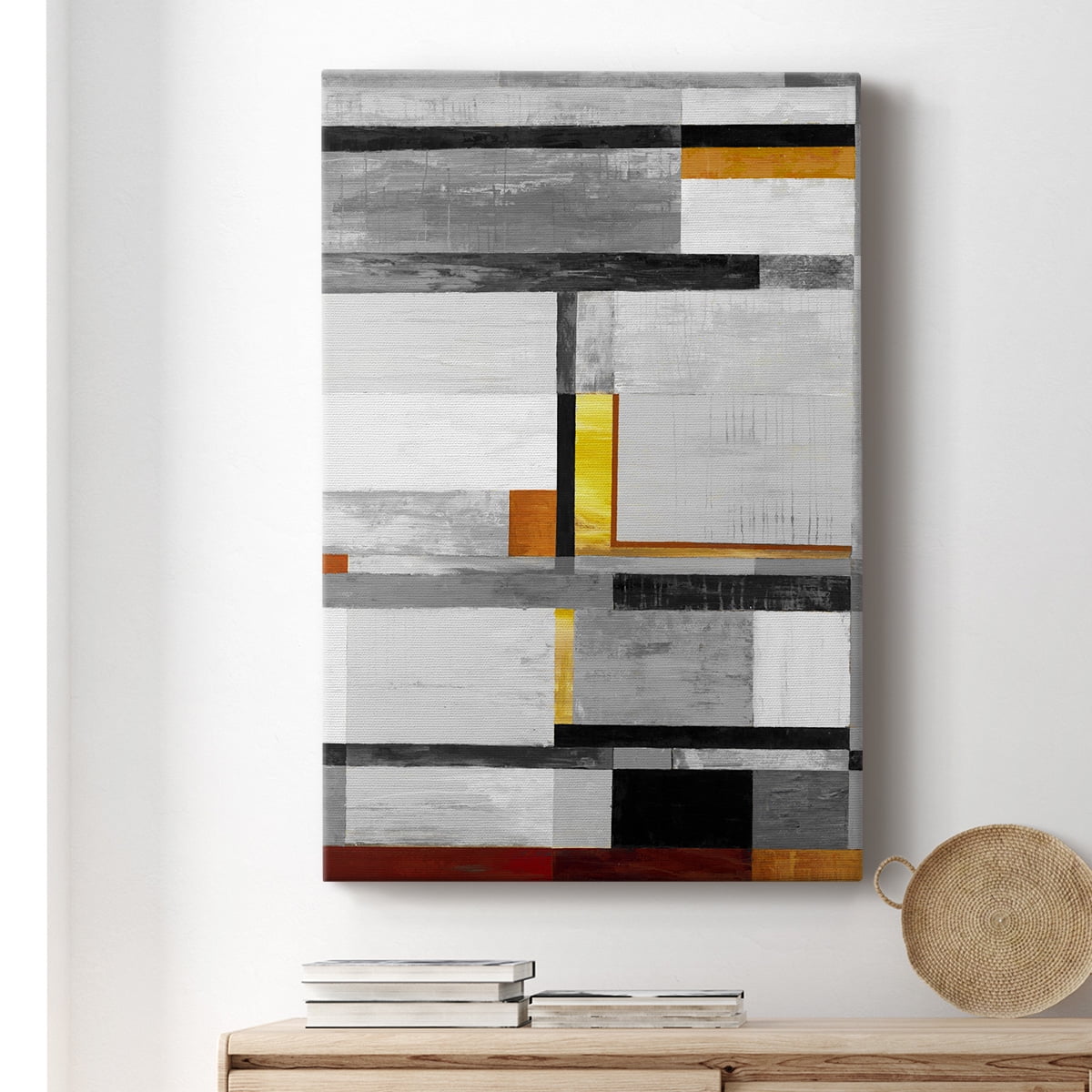 Retro Spectrum V7 Premium Gallery Wrapped Canvas - Ready to Hang