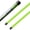 2 Pack in Green, variant on Golf Alignment Sticks, 2 Pack Plastic 48" Collapsible Alignment Stick Golf Practice Rods Aid for Aiming, Putting, Swing Trainer, Posture Corrector with Tube Case, Golf Training Equipment