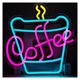thumbnail image 5 of Letrero Luminoso LED De Neón Con La Palabra Coffee Regulable Para Escaparates De Bares, Restaurantes, Tiendas, Fiestas, Decoración De Paredes 35cmx35cm, 5 of 7