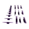 thumbnail image 4 of Kit de extractores de lengüetas para eliminar abolladuras de automóviles morados, herramientas de reparación para puertas 18 piezas, 4 of 9