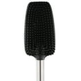 thumbnail image 4 of Bath Bliss Adult Stainless Steel Satin Toilet Brush and Holder with Soft Rubber Bristles, 4 of 7