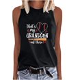 thumbnail image 4 of Birdeem T-Shirt Sans Manches Imprimé Mode pour Femmes Col Rond Ample, 4 of 9