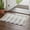 Blue, variant on Starfish Bathroom Rug 2'x3', Blue Ocean Coastal Coral Shell Nautical Boat Low Profile Front Entryway Rug with Tassels, Woven Cotton Washable Kitchen Mat Carpet for Foyer Bedroom Back Door Decor