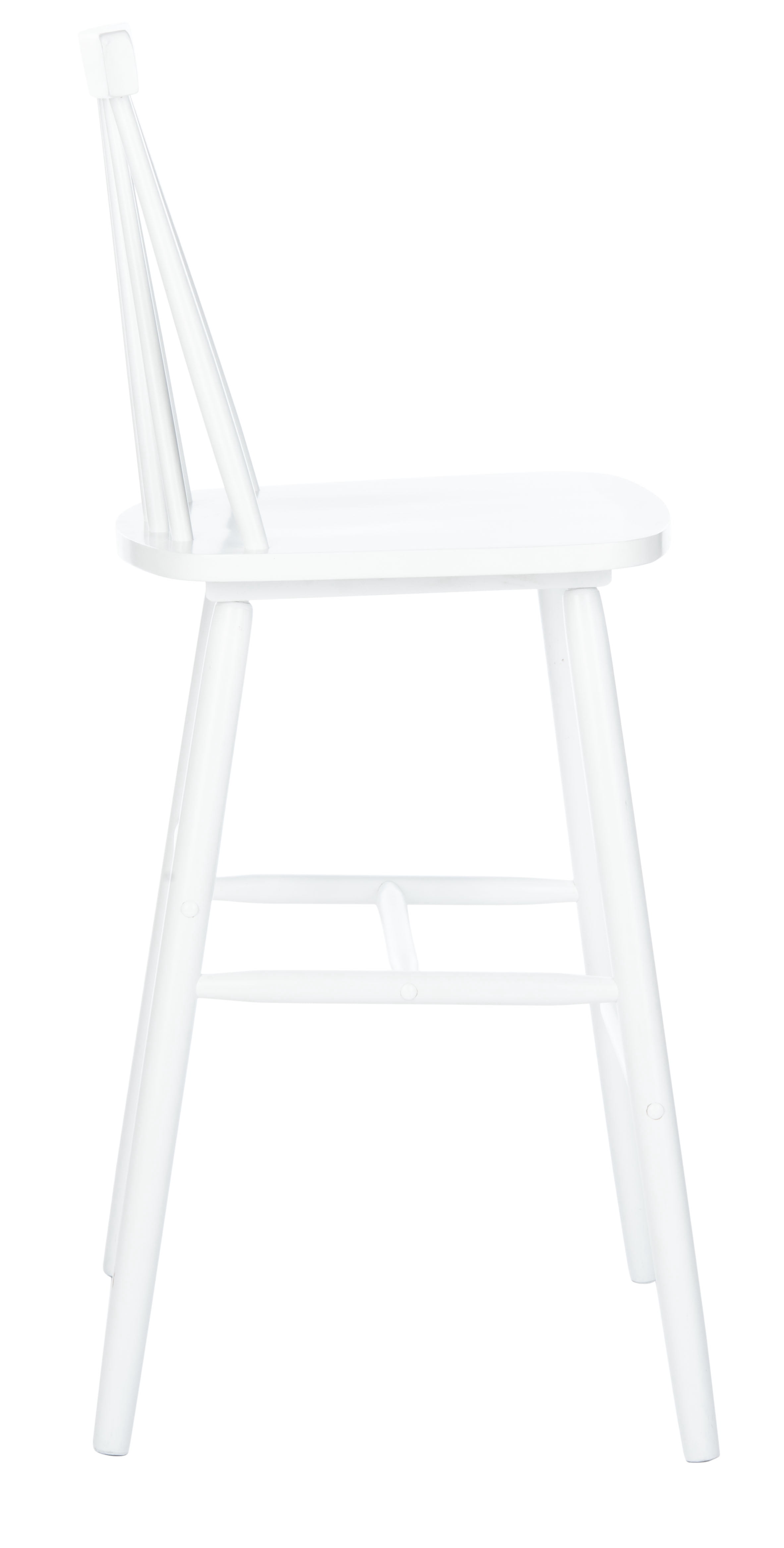 SAFAVIEH Beaufort Solid Spindle Back Bar Stool with Footrest, White