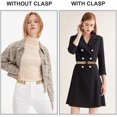 thumbnail image 3 of Ceinture de Taille Réutilisable Femmes Hommes Ceinture Extensible Sangle Élégante, 3 of 4