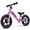 purple, variant on ZIFFY 12'' Balance Bicycle for Kids, Toddler Balance Bike with Air Rubber Tires, Adjustable Seat, Lightweight No Pedal Training Bicycle, Gift Bike for 2-6 Boys Girls, White