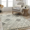 thumbnail image 4 of Hauteloom Mabua Wool Hallway, Kitchen Runner Rug - Black, Beige - 2'6" x 8', 4 of 8
