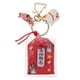 thumbnail image 1 of KAKOWELY Llavero japonés con diseño de gato de la suerte, adorable llavero con amuleto omamori japonés., 1 of 4
