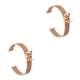 thumbnail image 3 of Correa de reloj deportivo Methold de Metal transpirable ajustable impermeable Oro rosa 2piezas, 3 of 6