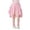 Pink, variant on Bxsruta Girls Plaid Midi Skirt Asymmetrical Handkerchief Hem High Waist Elastic Stretchy Skirt for Big Kids 8-14 Years Old