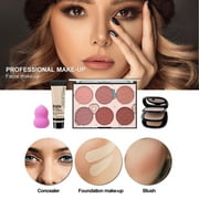 AOLIKOKO All In One Makeup Kit,Makeup Kit for Women Full Kit,Multipurpose Women's Makeup Sets,Beginners and Professionals Alike,Easy to Carry