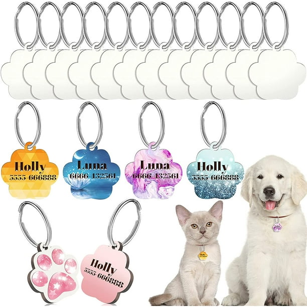 Blank pet tags 2025