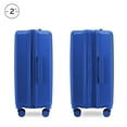 thumbnail image 4 of iFLY Roam 28" Large Expandable Hardside Spinner Checked Luggage, Sapphire Blue, 4 of 7