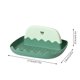 thumbnail image 4 of Billuyoard Soporte para cucharas, estante para utensilios de cocina de plástico, ranuras múltiples, tapa para olla, soporte para espátula y Organizadores de utensilios de cocina verde, 4 of 6