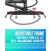MIHOVER Adjustable HoverKart Self Balancing Scooter Seat Attachment, Balancing Scooter Go Kart Accessory for 6.5 8 10 Hover Board (Hoverboard not included)