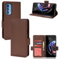 thumbnail image 1 of Motorola Edge 20 Pro Case , PU Leather Flip Cover Card Slots Magnetic Closure Wallet Case for Motorola Edge 20 Pro, 1 of 5