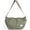 Green, variant on High-Density Canvas Crescent Bag, Large Hobo Crossbody Bag for Men and Women, Durable Casual Shoulder Messenger Bag with Contrast Lining, Green
