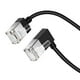 thumbnail image 1 of Cable Ethernet Dutevolns Cat 6 90° en ángulo recto de 3 m, negro, 1 of 7
