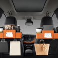 thumbnail image 4 of GliJian Car Organizer and Storage Box Behind Seat Multifunctional Car Seat Back Organizer with 2 Cup Holders Tissue Box and Hook, Car Backseat Organizer Suitable for Most Vehicles, 4 of 11