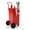 Red, variant on 40-Gallon Portable Oil Transfer Fluid Diesel Fuel Storage Tanks, Gas Caddy Storage With Pump and Wheels For ATV Car Mowers Tractors