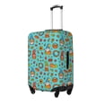 thumbnail image 2 of Haiem fall cute gnome Pumpkin Luggage Cover Printed Suitcase Covers for Luggage Elastic Washable Suitcase Protector Fits 18-32 Inch Luggage-Small, 2 of 8