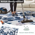 thumbnail image 5 of Blue Eucalyptus Leaves Outdoor Rug 4x6 Ft - Reversible Patio Rug Outdoor Camping Rugs, Spring Botanical Foliage Washable Indoor Outdoor Area Rugs, Non-Slip Outdoor Carpet Runner for Deck/Porch, 5 of 8