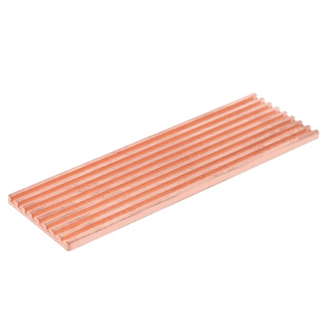 Disipador de de Cobre Puro Adhesivo Conductor Térmico para SSD M.2 2280 PCI-e NVME de 2 mm