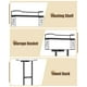 thumbnail image 3 of Toalleros Aetyord para baño montados en la pared con estante flotante, 3 of 7