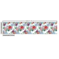 thumbnail image 3 of Ambesonne Dreamy Floral Fabric by the Yard, Fantasy Bloom Boho, 1 Yard, Dark Coral Multicolor, 3 of 5