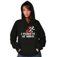 thumbnail image 3 of Tried It Home Nerd Science Project Unisex Plus Fleece Graphic Hoodie Brisco Brands 5X, 3 of 5