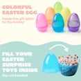 thumbnail image 4 of Huevos de Pascua JOYIN 10 gigantes de 25 cm, rellenables de plástico, 6 colores, 4 of 4