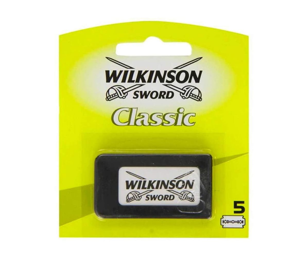 Wilkinson Sword Classic Double Edge Refill Blades, 5 count
