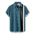 thumbnail image 1 of Playeras Deportivas Para Hombre, Camisa Con Degradado Teñida, Fresca Y Fina, Transpirable, Con Cuello Colgante, 1 of 6
