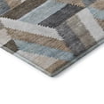 thumbnail image 3 of Addison Rugs Mayfield Premium Machine Washable Transitional Geometric Brown Rectangle Rug, 10' x 14', 3 of 6