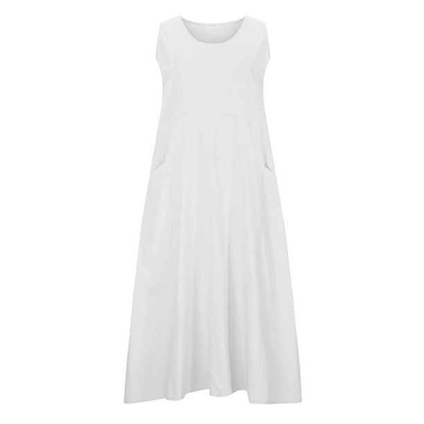 white cotton graduation dress Amy Short White Graduation Dress with Ruffles White / XSmall