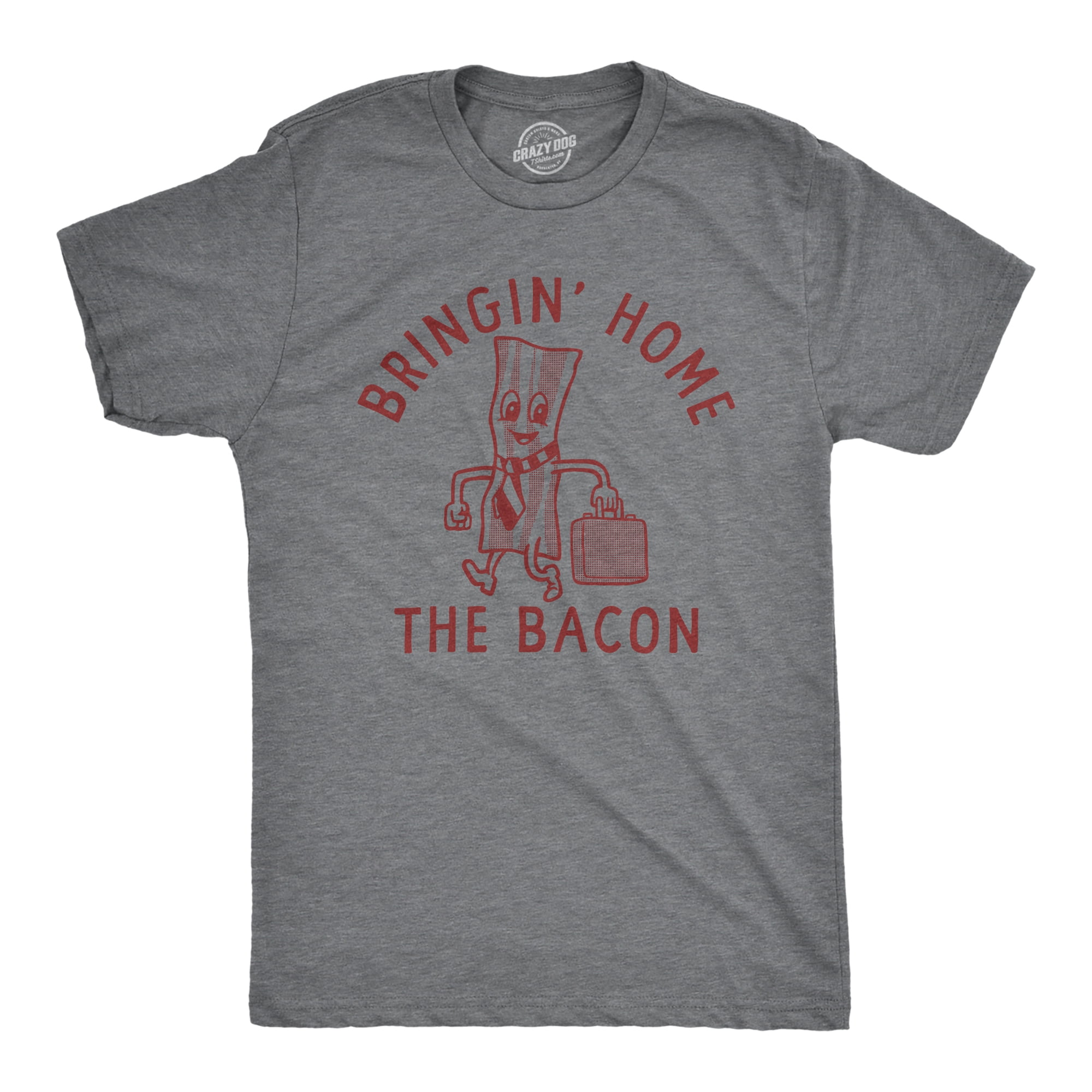 T-shirt Homme Humour Thanksgiving 'Here To Stir The Pot' Crazy Dog Tshirts - Gris Foncé, Neuf
