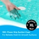 SlipX Solutions 27 x 27 Extra Large Square Shower Mat in Translucent ...