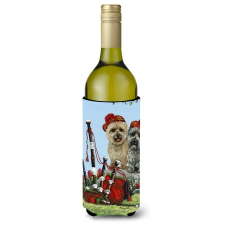 

Carolines Treasures Cairn Terrier Pipers Wine Bottle Hugger Wine Bottle multicolor