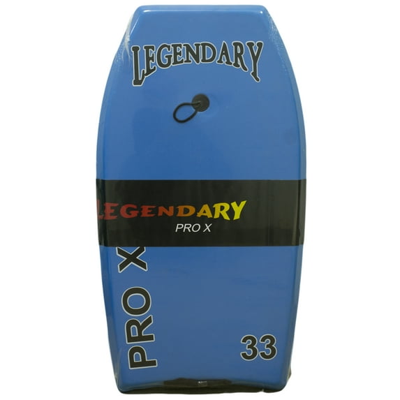 Legendary Pro X Slick Bottom Hard Bottom Body Surfing Board (Lt. Blue/ Pink, 33 Inch)