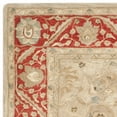 thumbnail image 5 of SAFAVIEH Anatolia Sammy Traditional Wool Area Rug, Taupe/Red, 4' x 6', 5 of 7