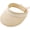 Beige, variant on Sun Hats for Foldable Straw Hat Girl Lace Bowknot Sun Visor Beach Hat