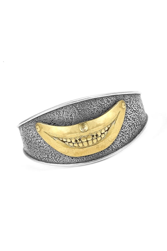 Artistic Clown Themed Adjustable Rings Featuring Hip Hop Copper Crafted For Individuality