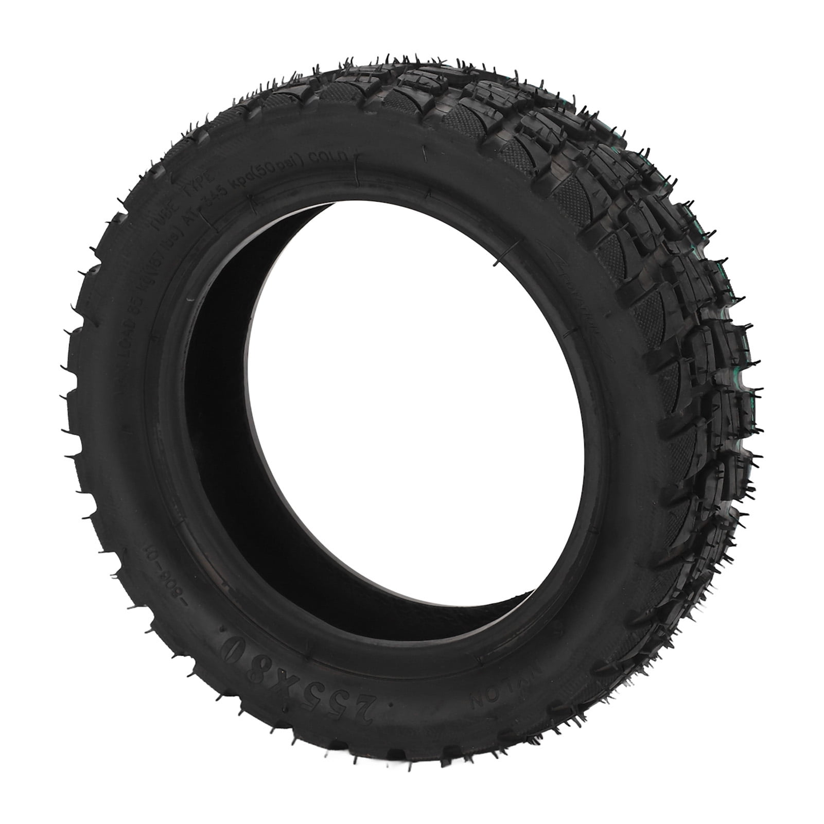 255x80 Electric Scooter Tire Scooter Vacuum Tire Replacement Thickened Anti Slip for Bike Shop Walmart