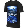 thumbnail image 1 of T-Shirt Drones de Meurtre Dessin Animé Décontracté à Manches Courtes en Coton Hauts pour Hommes, 1 of 5