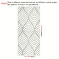 thumbnail image 4 of 1pc,White, Silver, Simple ,Thickened ,Decoration,Oval Round, Leaf Pattern ,Thickened ,Wallpaper, Peel And Stick,Refrigerator, Speaker, Dryer, Cabinet, Oven ,Appliance, Furniture ,Home Decor, Room Bac, 4 of 4