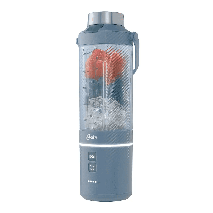 Oster GoMAX Portable Blender, Smoothie Blender, Personal Blender, Morning Haze Blue