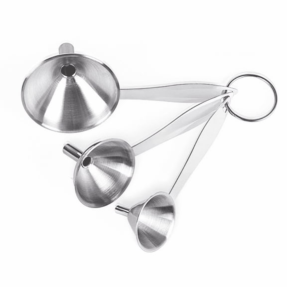 ACDANC 2026 New Kitchen Funnel Mini Funnels for Easy Pouring Small Funnel Stainless Steel for Durability Versatile for Oil and Vinegar for Cooking Baking Bartending Crafting Mini Funnel