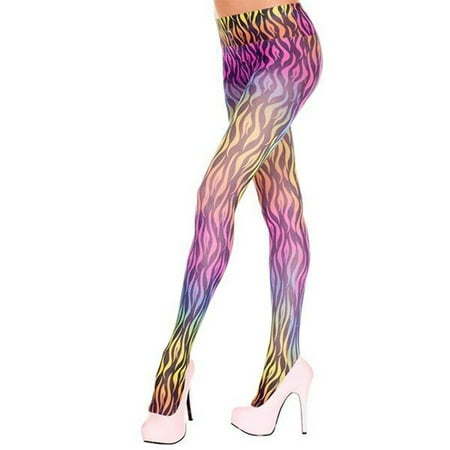 

Music Legs Rainbow Swirl Opaque Pantyhose