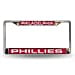 thumbnail image 3 of Philadelphia Phillies Laser Cut Chrome License Plate Frame, 3 of 3